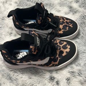 These vans for girls are really comfy size 10.5 worn a couple time.